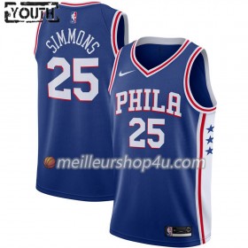 Maillot Basket Enfant Philadelphia 76ers Ben Simmons 25 2019-20 Nike Icon Edition Swingman